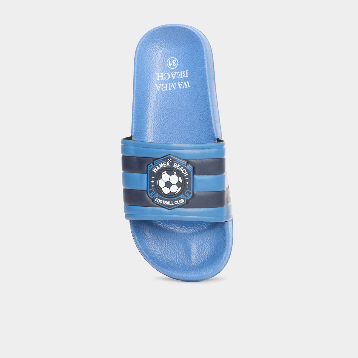 Mules de plage bleu garçon