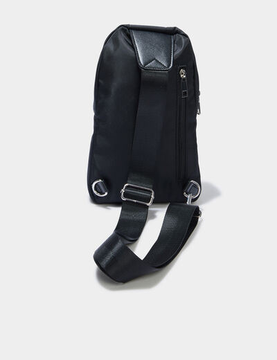 Sac bandouli&egrave;re noir homme
