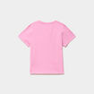 T-shirt manches courtes coton Minnie rose fille