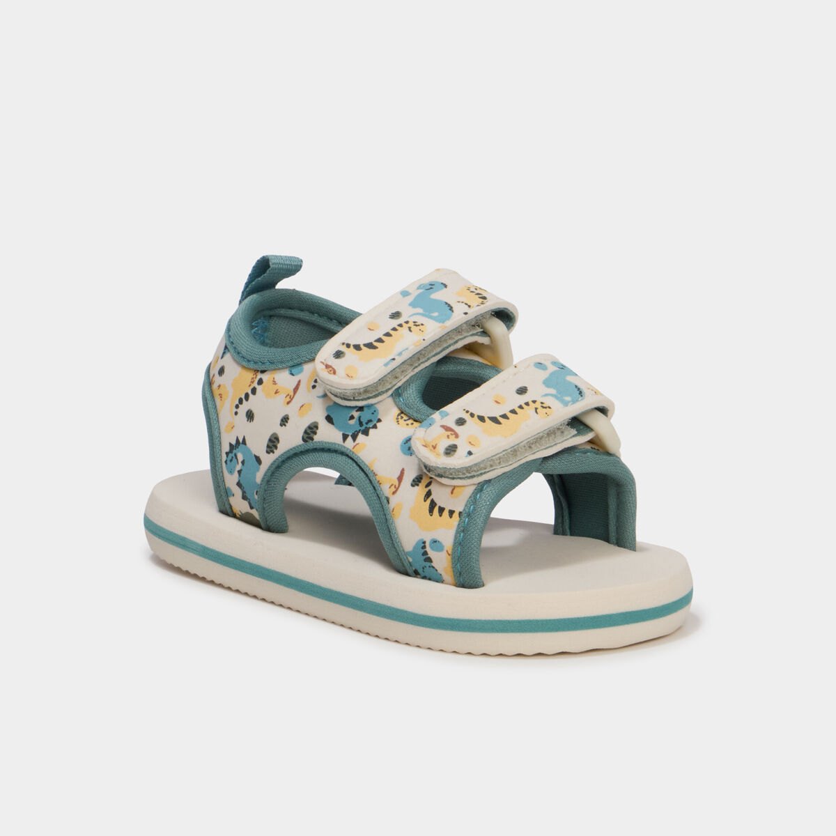 Sandales &agrave; scratchs multicolore b&eacute;b&eacute; gar&ccedil;on
