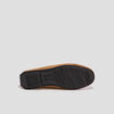 Mocassins en cuir sable homme