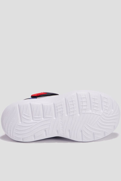 Runnings à lacets Skechers Dynalite bleu garçon