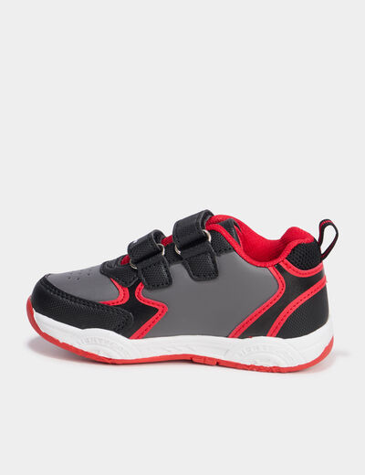 Baskets running semelles lumineuses Cars multicolore garçon