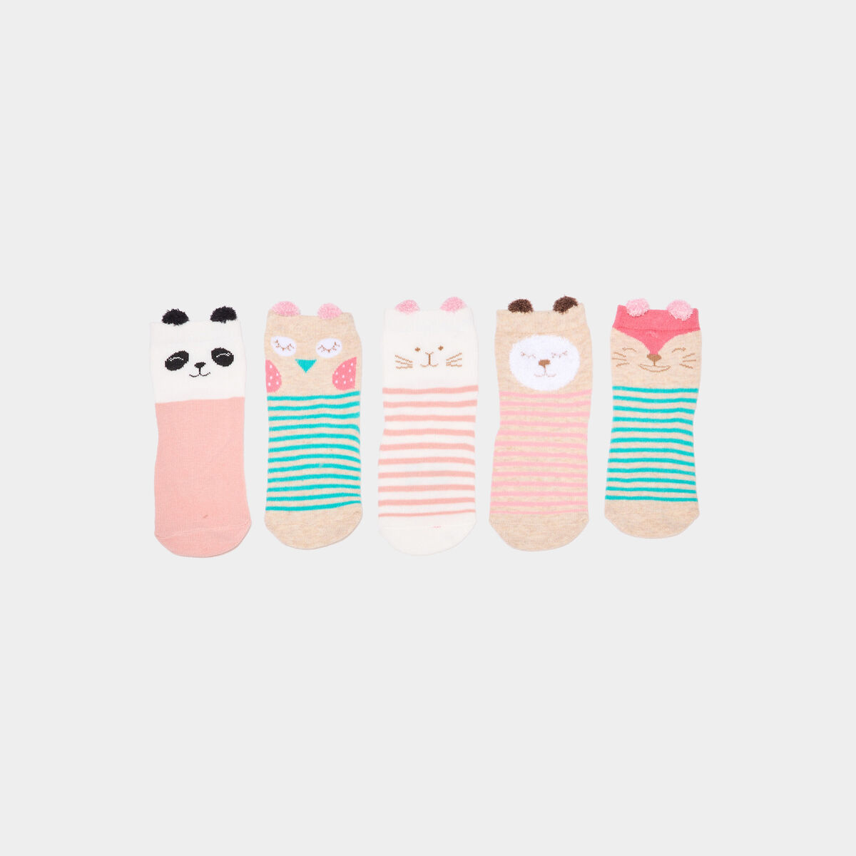 Lot 5 paires chaussettes multicolore bébé garçon