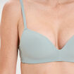 Soutien-gorge push-up triangle vert clair femme