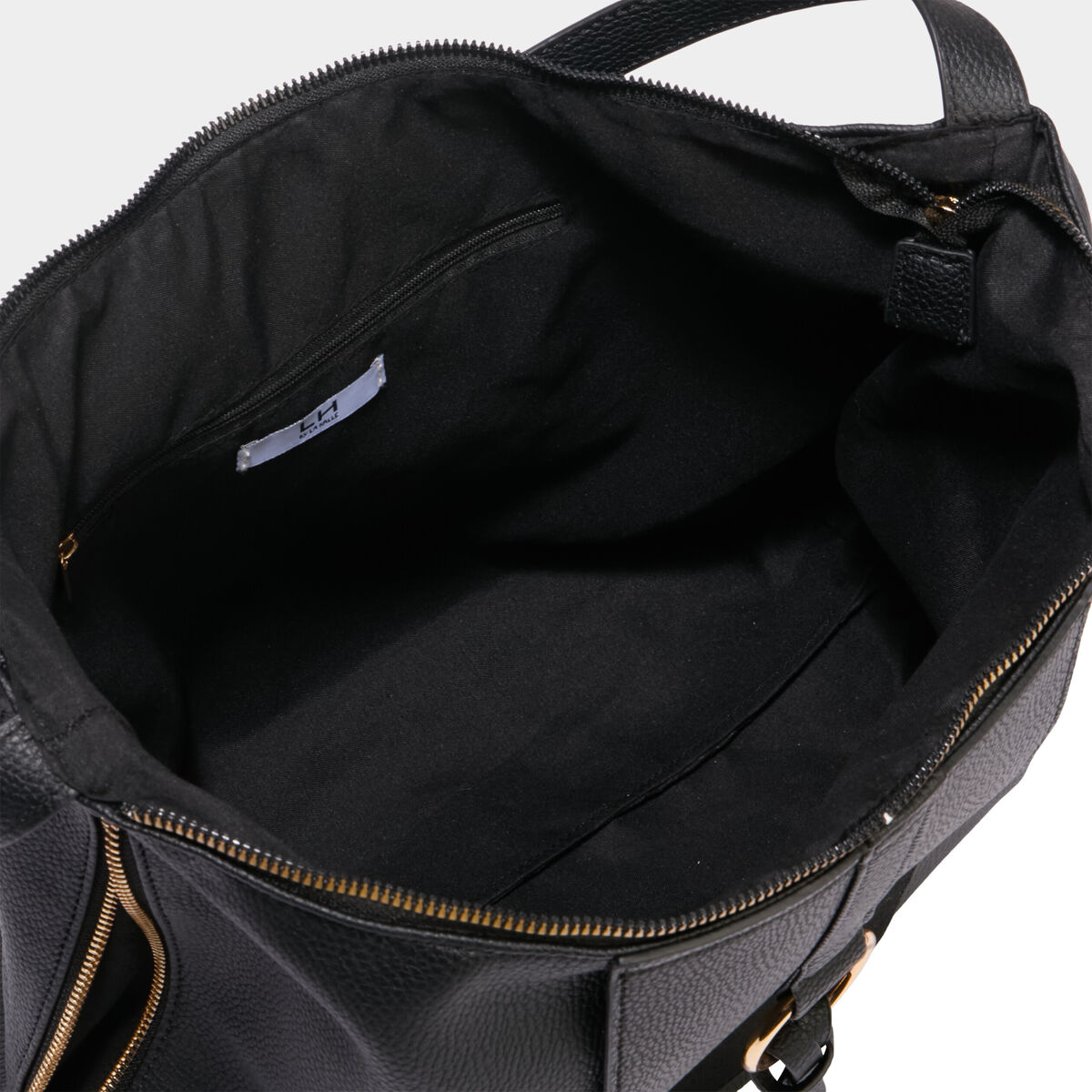 Sac &agrave; main port&eacute;-&eacute;paule noir femme
