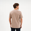 T-shirt slim stretch manches courtes gris homme