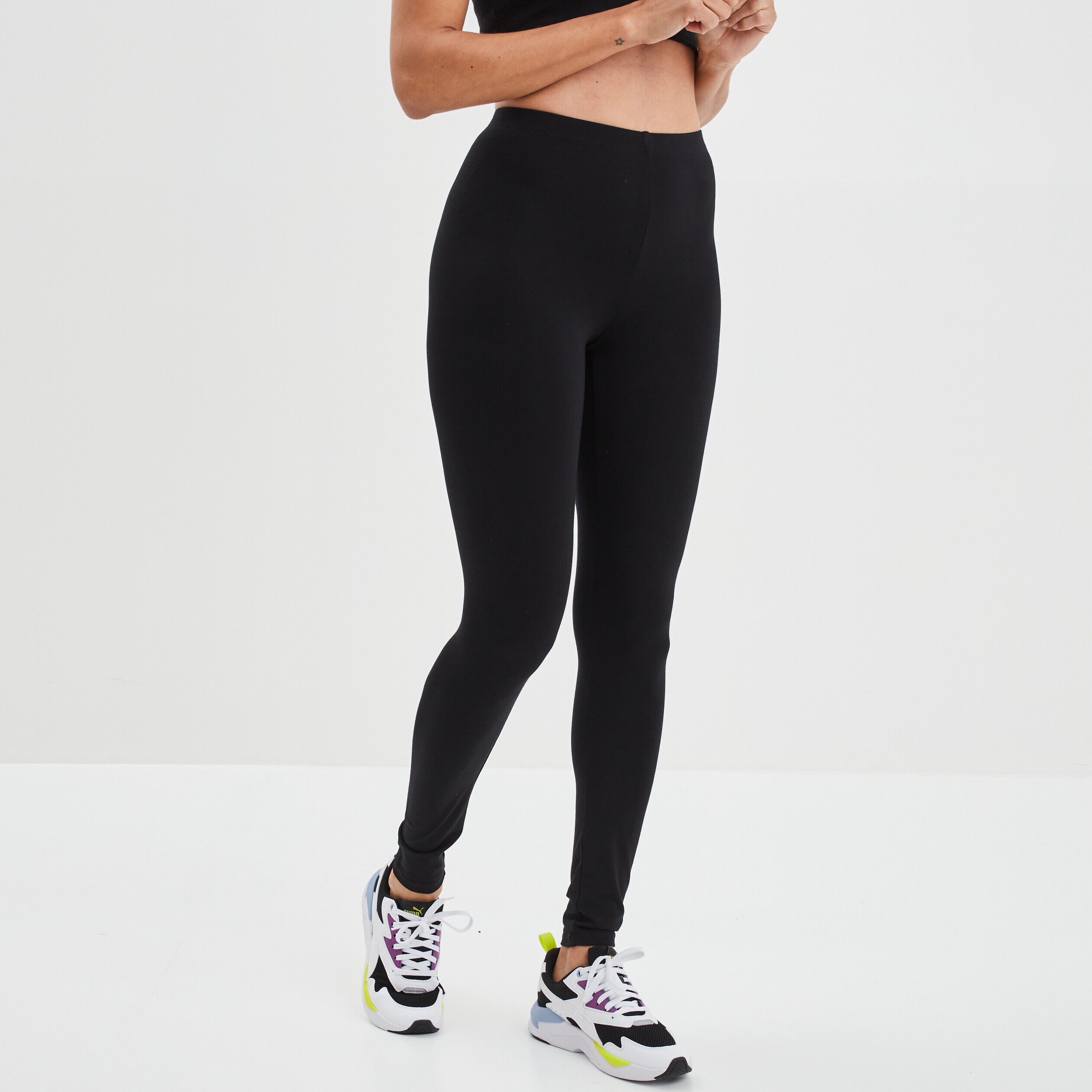Caleçon noir shop femme