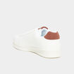 Tennis basses &agrave; lacets marron clair homme