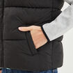 Doudoune sans manches zippée noir homme