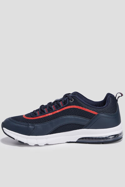 Runnings à lacets Creeks bleu marine homme
