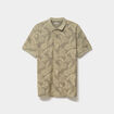 Polo jersey droit manches courtes coton vert homme