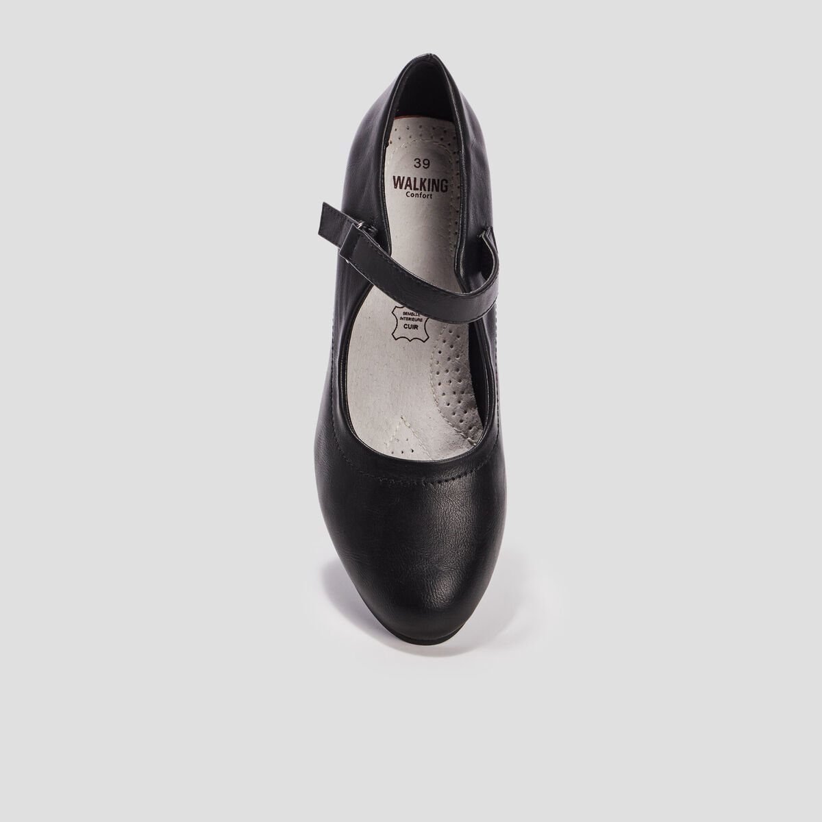 Escarpins babies noir femme