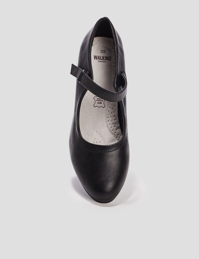 Escarpins babies noir femme