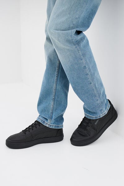 Baskets basses &agrave; lacets Puma Caven 2.0 noir homme