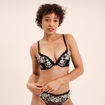 Soutien-gorge maxi push-up noir femme