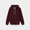 Sweat hoodie 1 poche et capuche prune homme