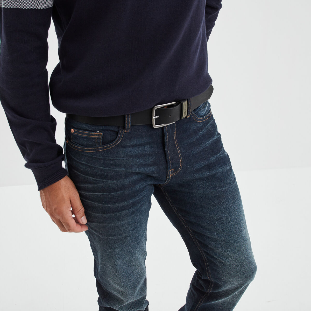 Ceinture Creeks noir homme
