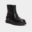 Bottines crantées avec boucles Liberto noir fille