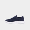 Baskets running &eacute;lastiqu&eacute;es slip-on bleu marine femme
