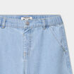 Jean large taille &eacute;lastiqu&eacute;e coton denim triple stone fille