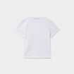 T-shirt coton Reine des neiges blanc fille