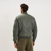Blouson bomber d&eacute;perlant Liberto gris homme
