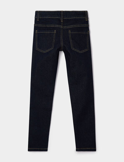 Jeans slim denim brut garçon