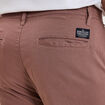 Pantalon chino slim stretch vieux rose homme