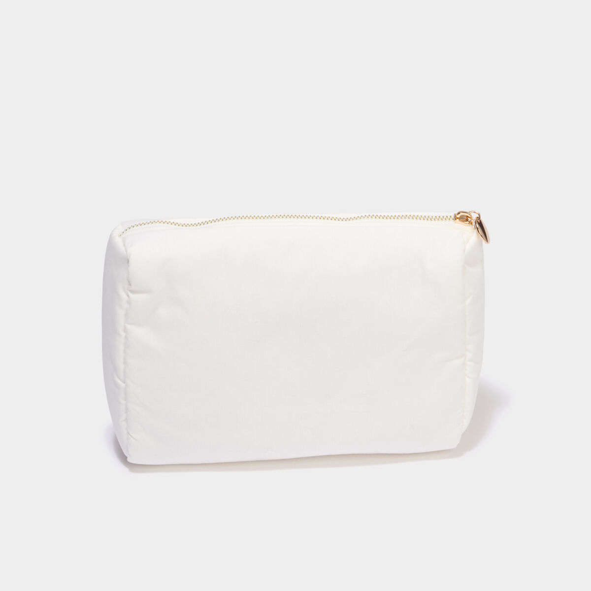 Trousse de toilette coton ivoire mixte