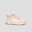 Bottines zippées Kickers Fauna rose fille