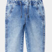 Jeans straight à coulisse denim triple stone garçon