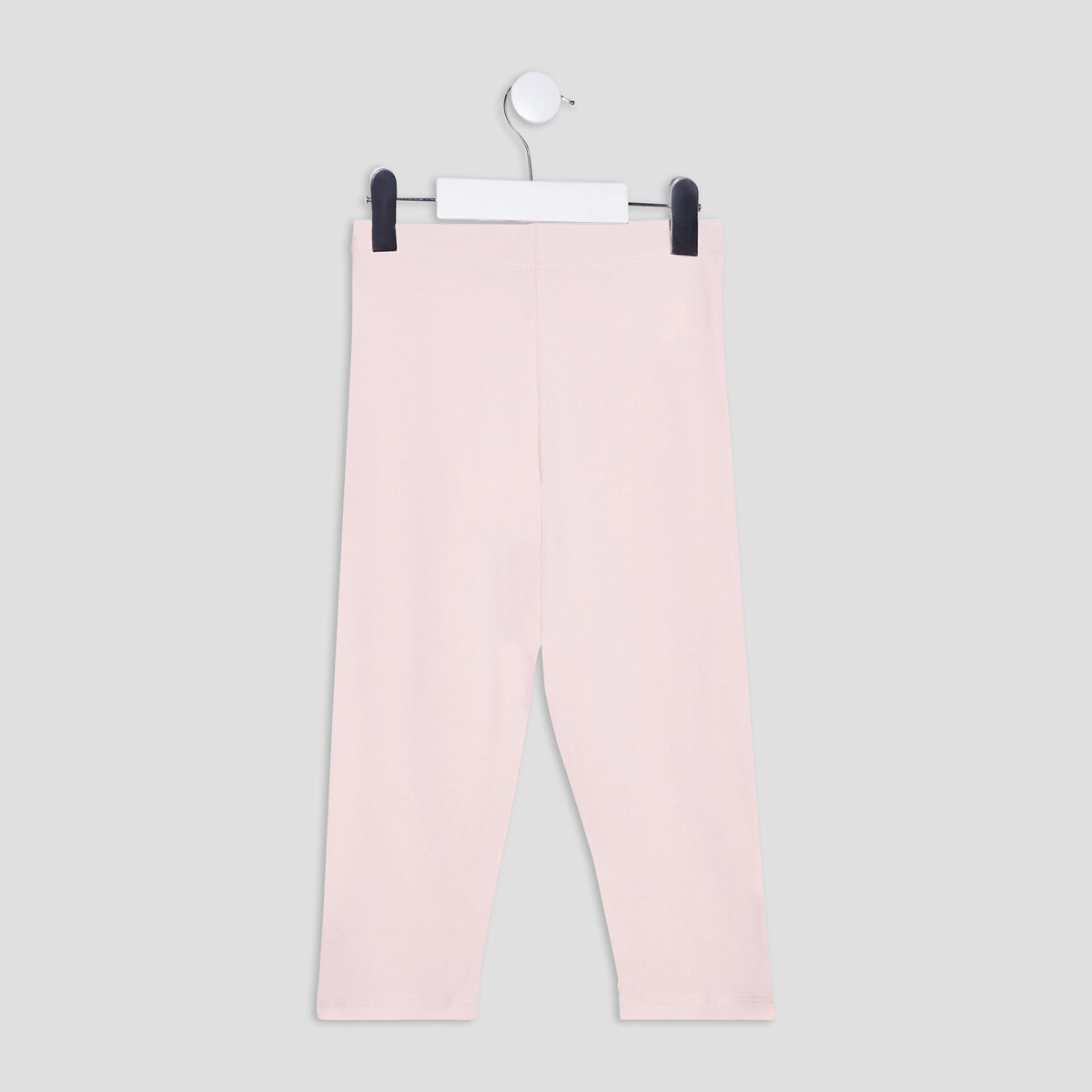 Legging corsaire taille &eacute;lastiqu&eacute;e rose clair fille