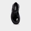 Babies salom&eacute; vernies noir fille