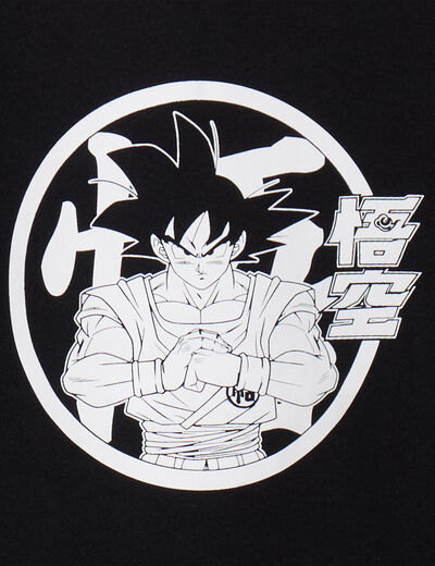 Sweat à capuche hoodie Dragon Ball Super noir garçon
