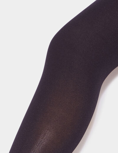 Lot 2 paires collants noir femme