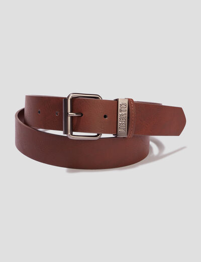 Ceinture Liberto marron homme