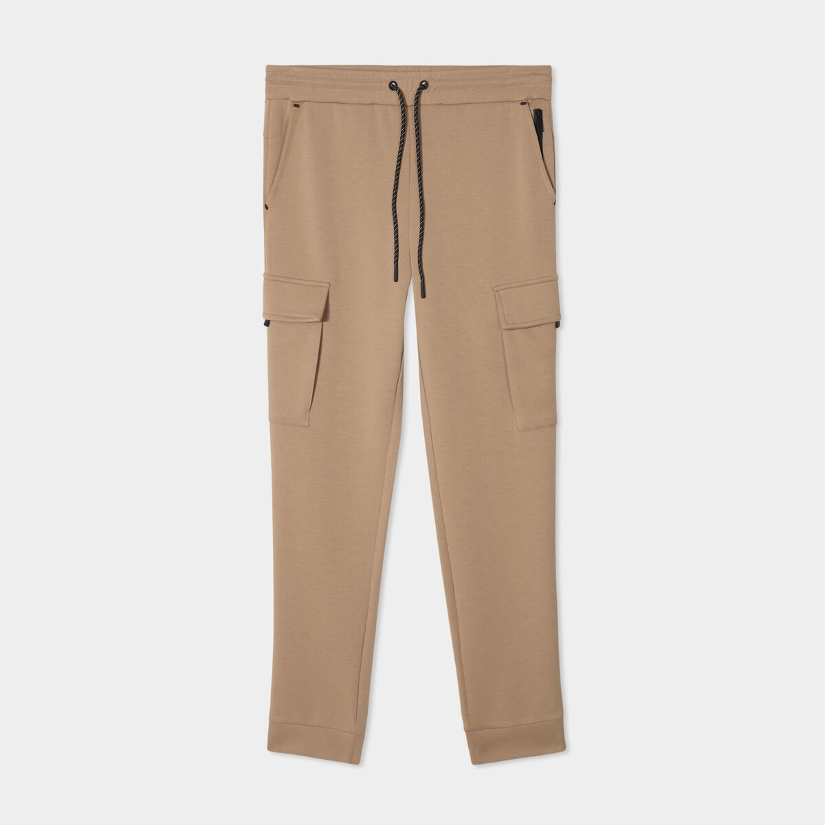 Pantalon de jogging cargo slim taupe homme