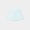 Short fluide taille smockée bleu pastel bébé fille