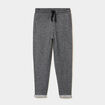 Pantalon jogging taille haute gris femme