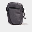 Sac pochette en bandouli&egrave;re gris fonc&eacute; homme