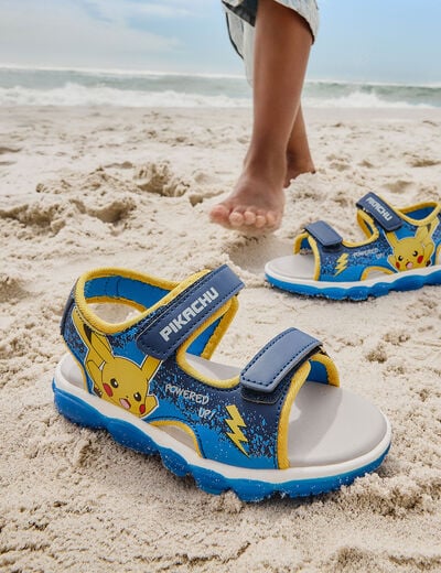 Sandales semelles lumineuses Pokémon multicolore garçon