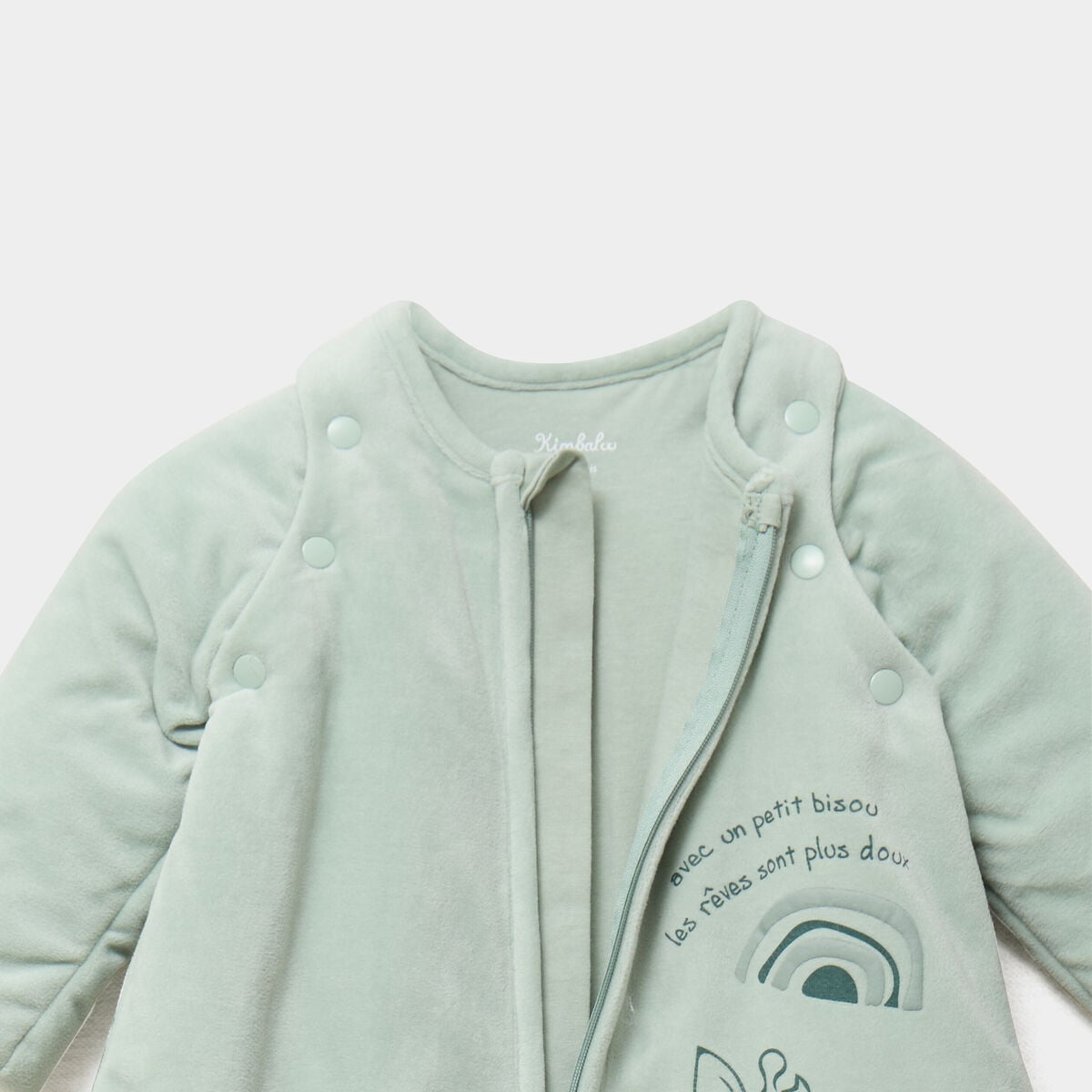 Gigoteuse manches amovibles TOG 3 vert pastel b&eacute;b&eacute;