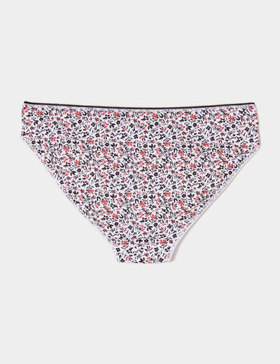 Lot de 3 culottes coton vieux rose femme