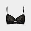 Soutien-gorge emboîtant dentelle noir femme