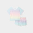Ensemble pyjama 2 pièces multicolore femme