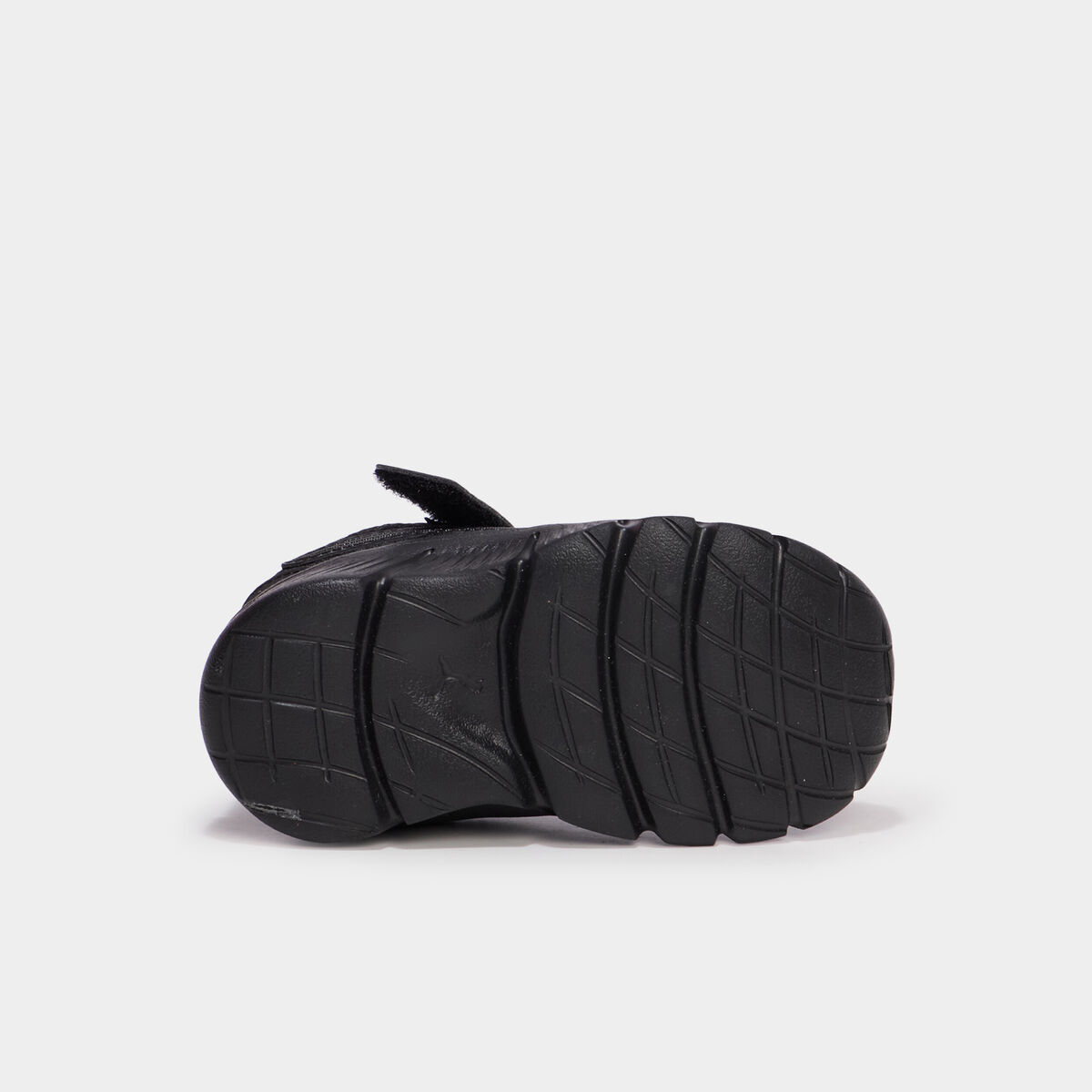 Baskets running &agrave; scratchs Puma noir b&eacute;b&eacute; gar&ccedil;on