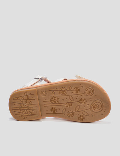 Sandales Liberto blanc fille