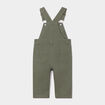 Salopette coton Creeks vert kaki bébé garçon