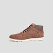 Bottines à lacets marron homme